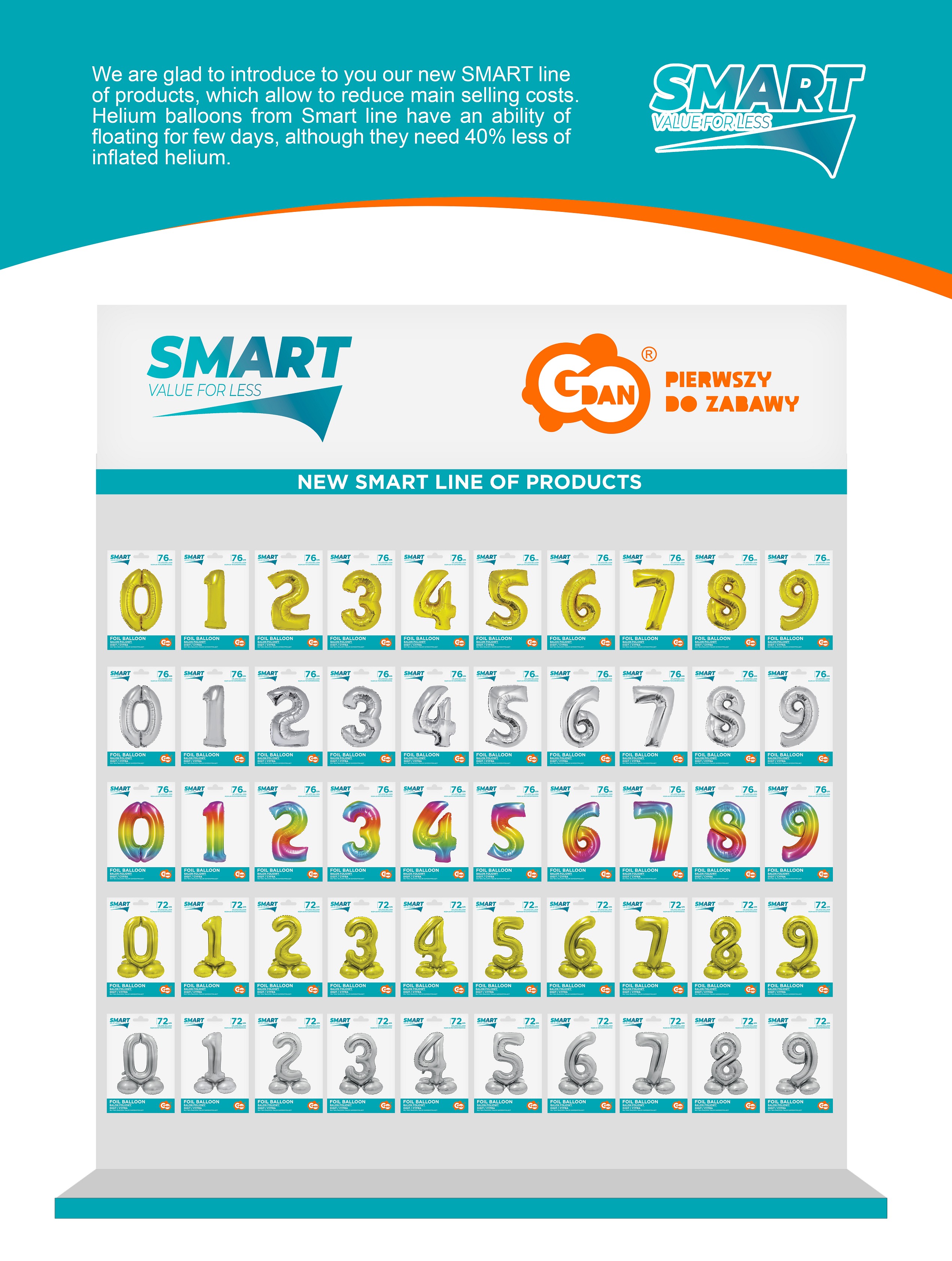 Planogram balony SMART3