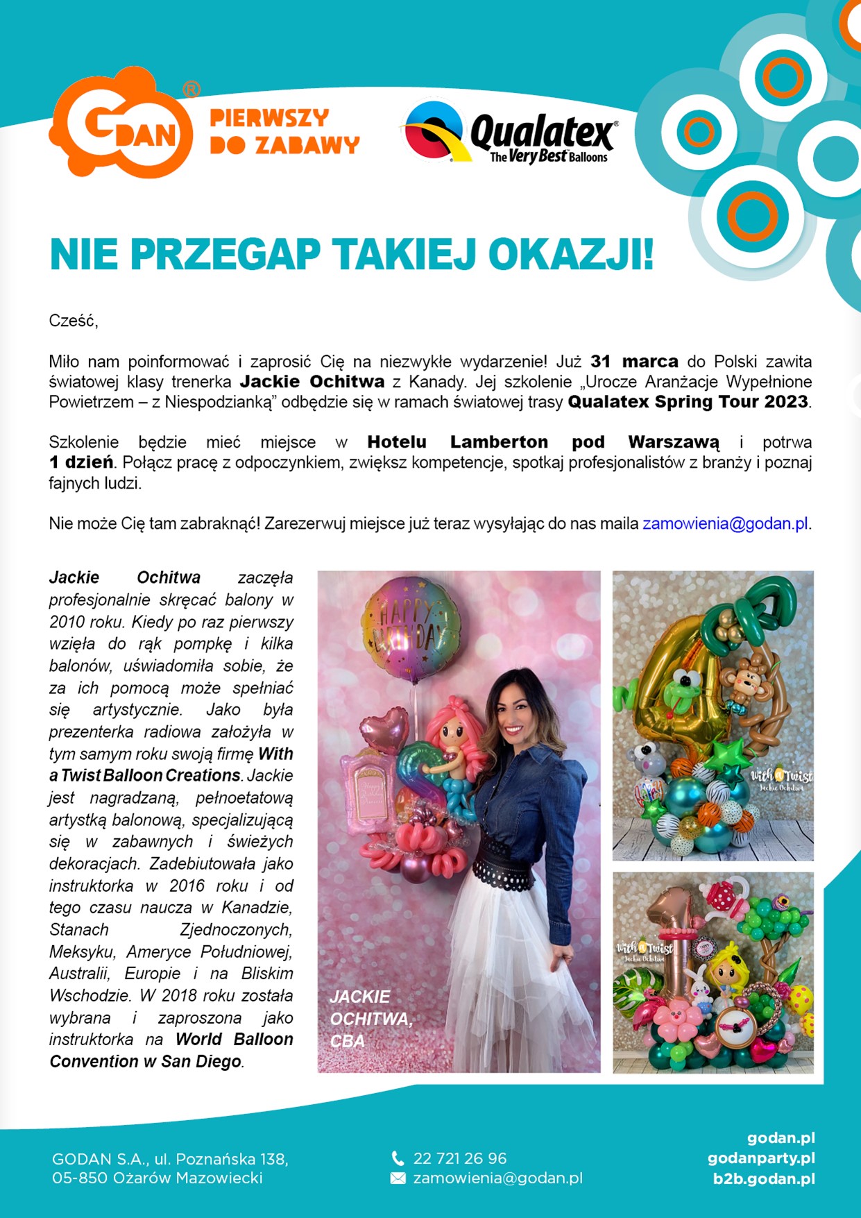 Szkolenie balonowe Qualatex
