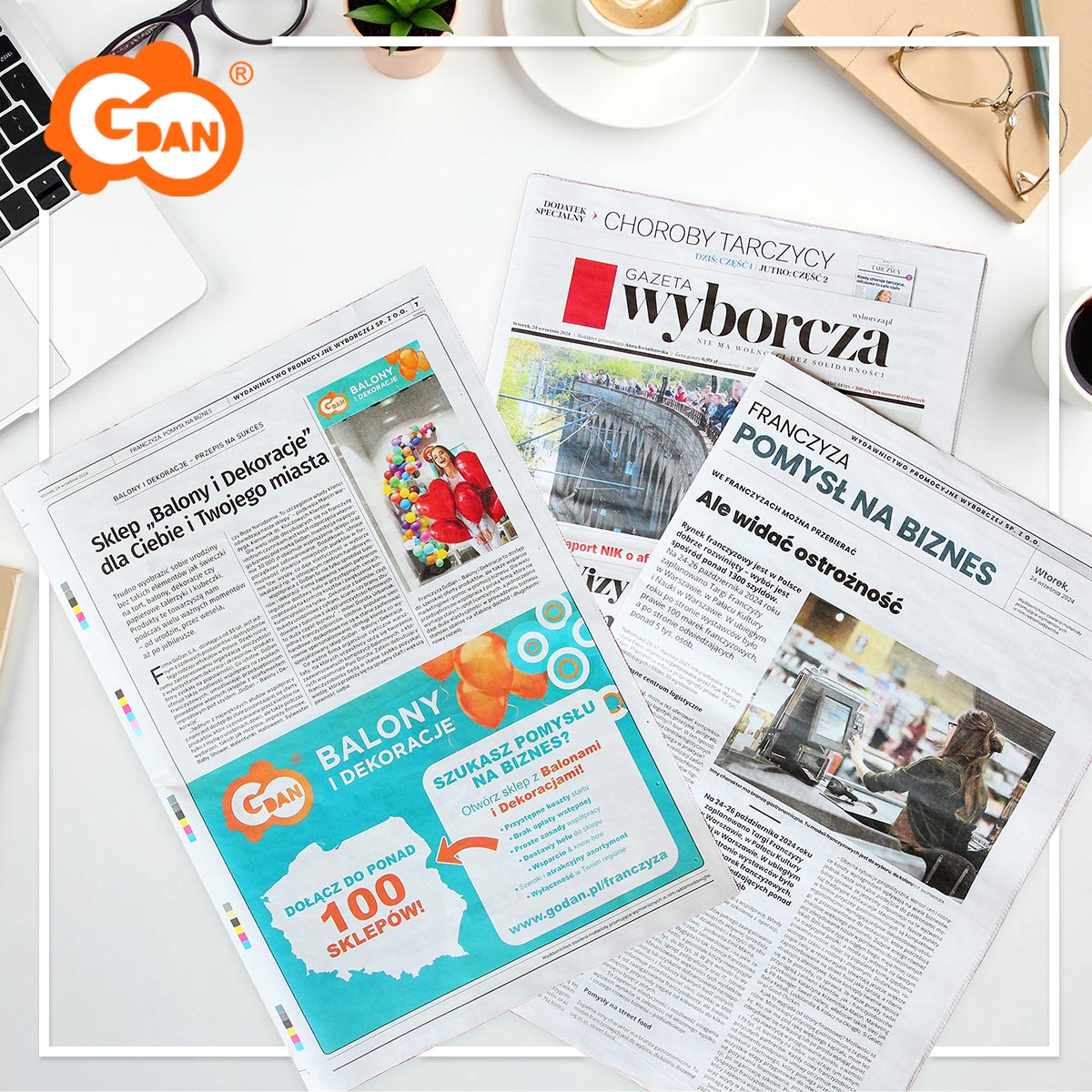 Gazeta Wyborcza 24.09.2024 Balony i Dekoracje fb